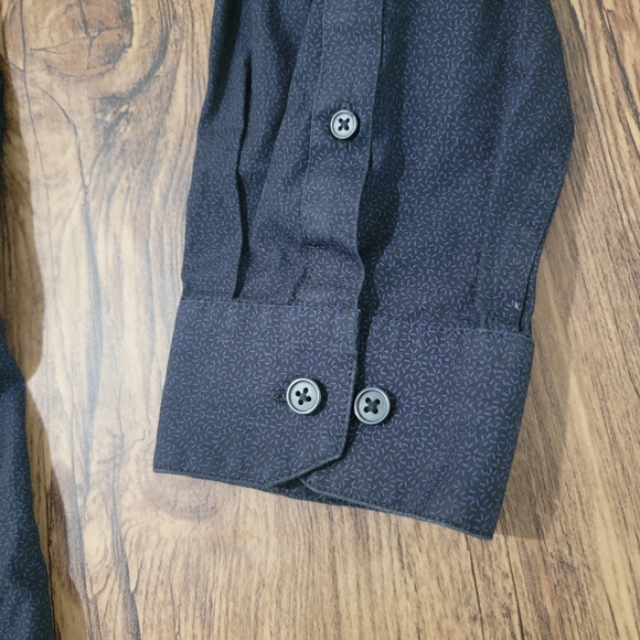 Kenneth Cole New York Non Iron Slim Fit Collar Dress Shirt - Mens Size 17 32/33 - Picture 2 of 10